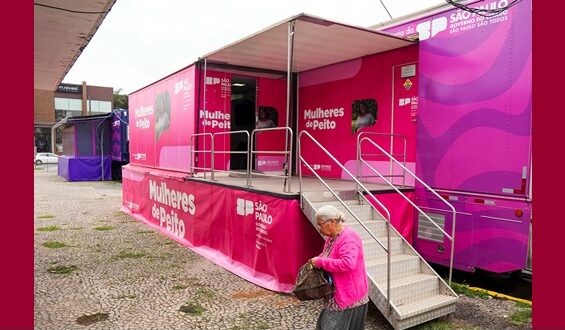 Carreta da Mamografia percorre regiões de SP em novembro com exames gratuitos para prevenção e diagnóstico precoce do câncer de mama.
